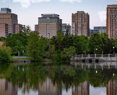 Reston, VA cityscape